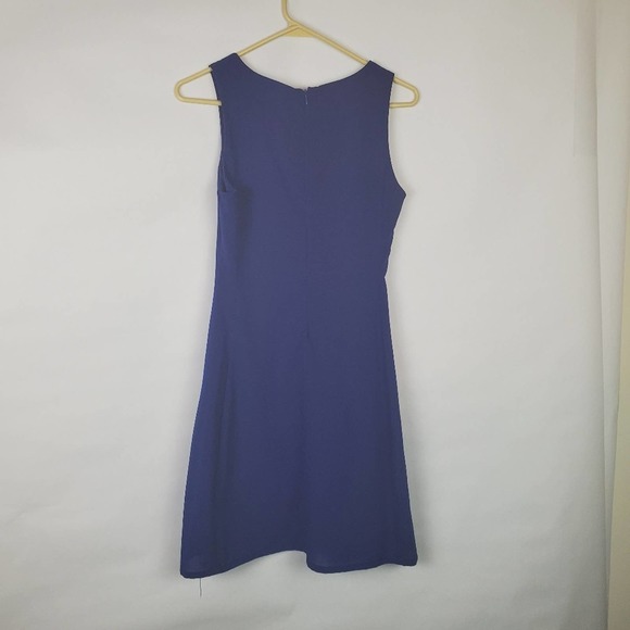 Ya Los Angeles blue dress sleeveless embroidered - Picture 6 of 6